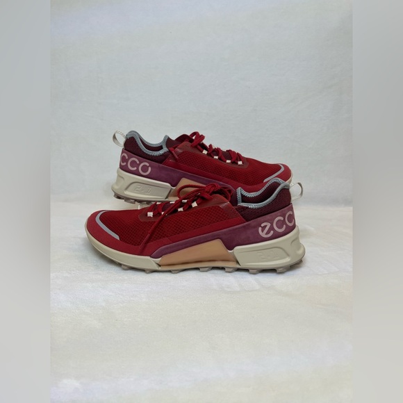 ECCO Biom 2.1 X Country Red Running Walking Trail Women’s Shoes - Picture 1 of 10